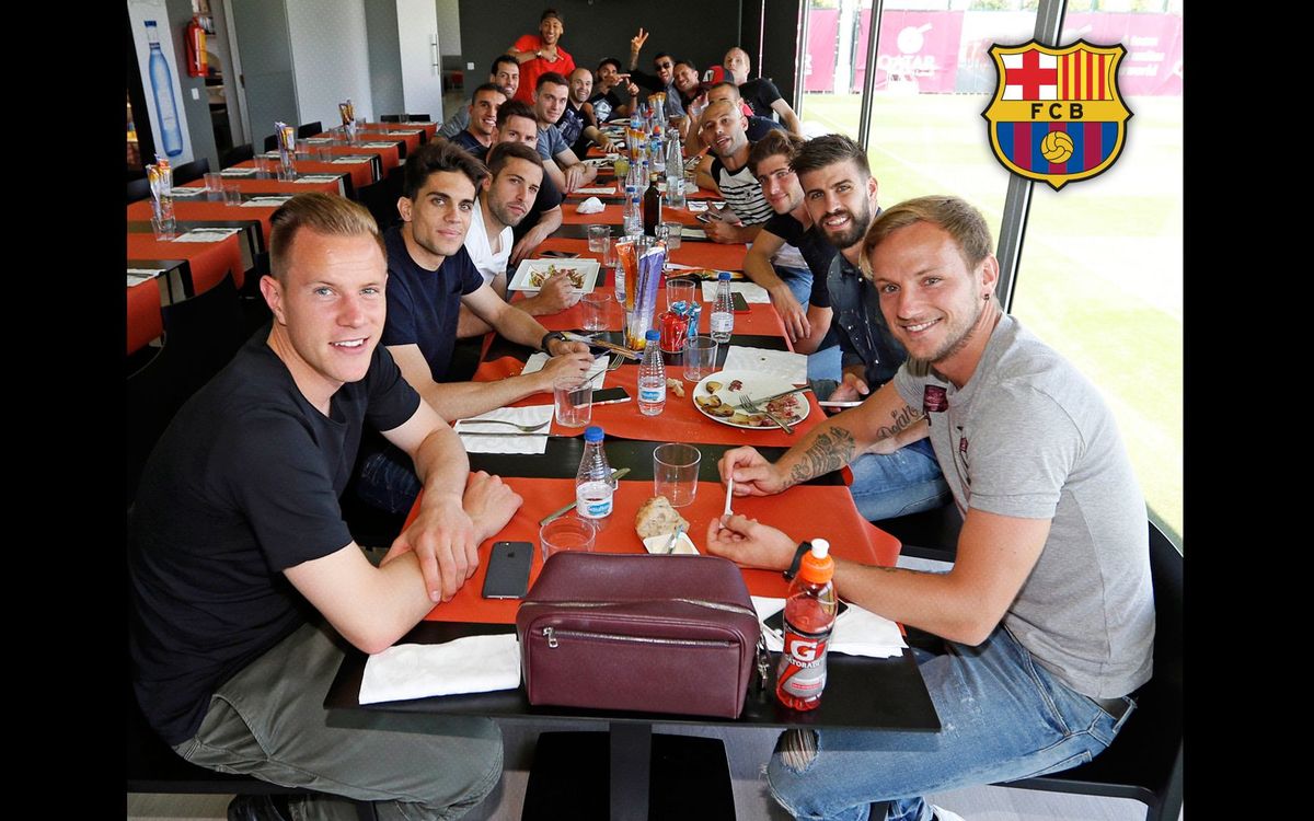Dinar d'equip a la Ciutat Esportiva