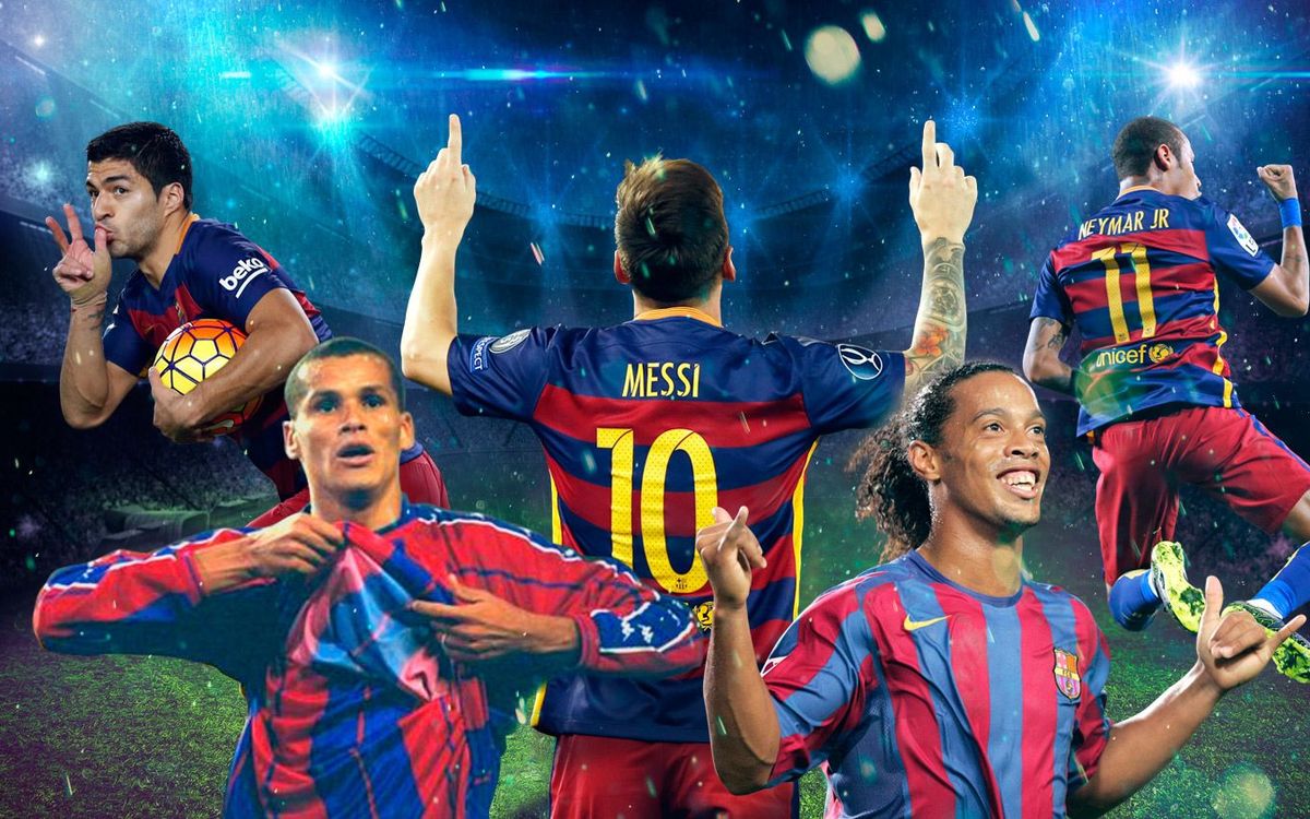 Five great celebrations from five TOP players