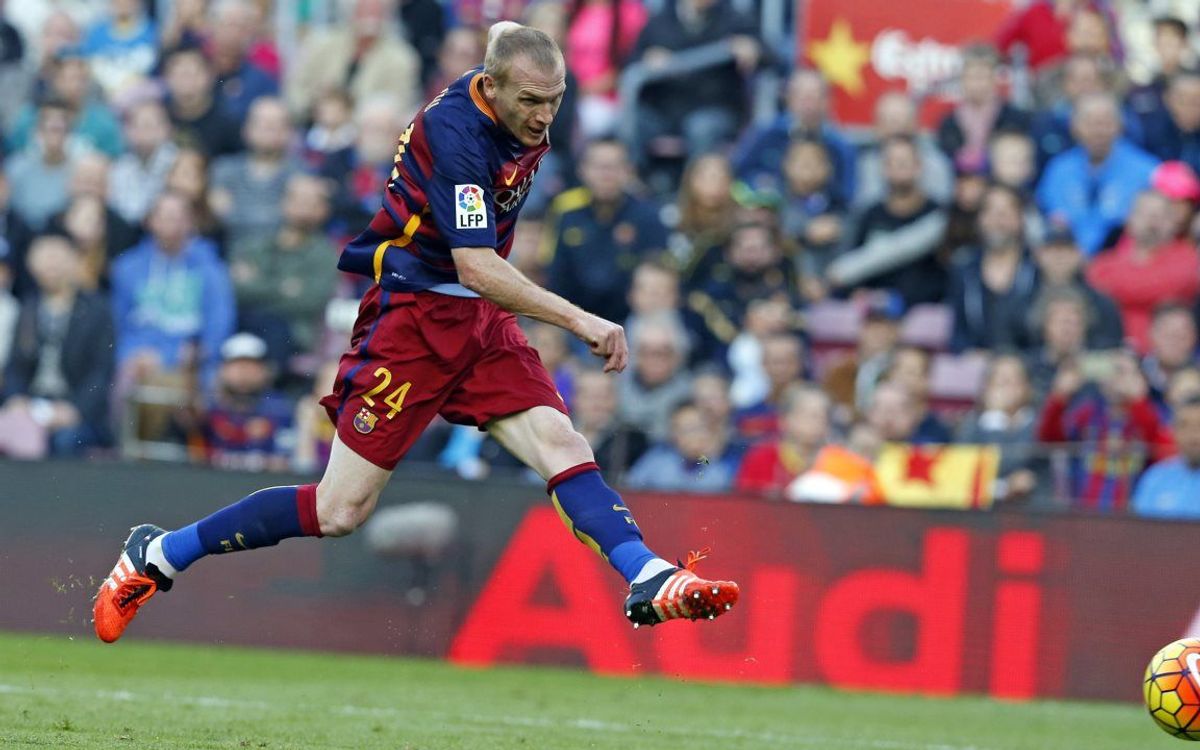 Mathieu sufre una rotura del menisco interno de la rodilla derecha