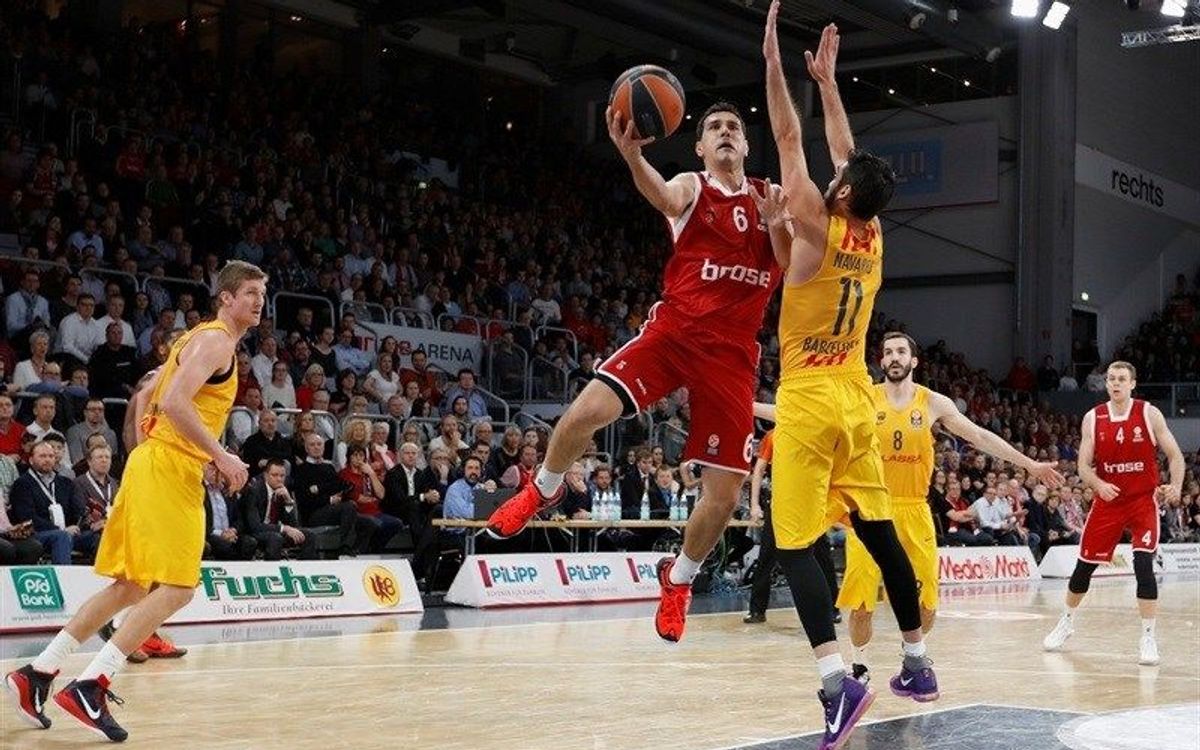 Brose Baskets - FC Barcelona Lassa: Derrota a Alemanya (74-70)