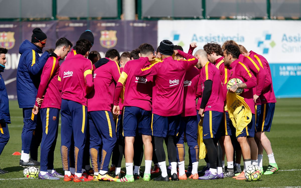 Els 18 convocats per enfrontar-se al Sevilla