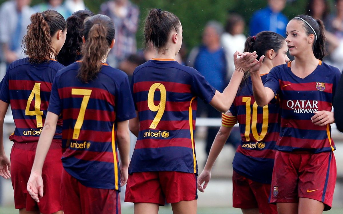 Goleada del filial en Pallejà (0-6)