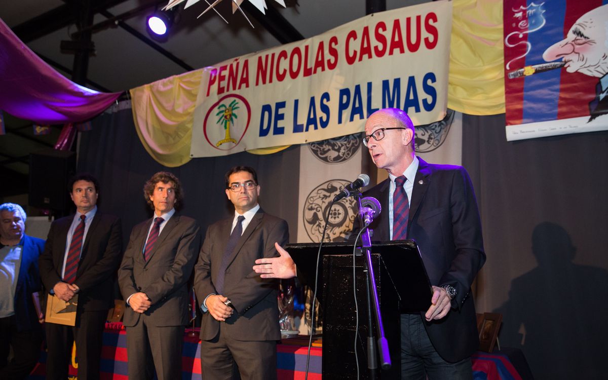 Una jornada de festa barcelonista amb la XII Trobada Baku de Penyes de les Canàries