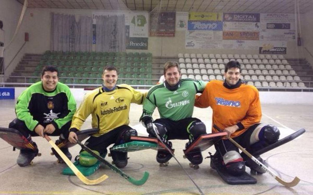 Patrick Glowka, the Iserlohn goalkeeper and his Catalan past