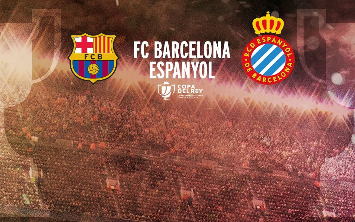 Barça-Espanyol, als vuitens de final de la Copa del Rei