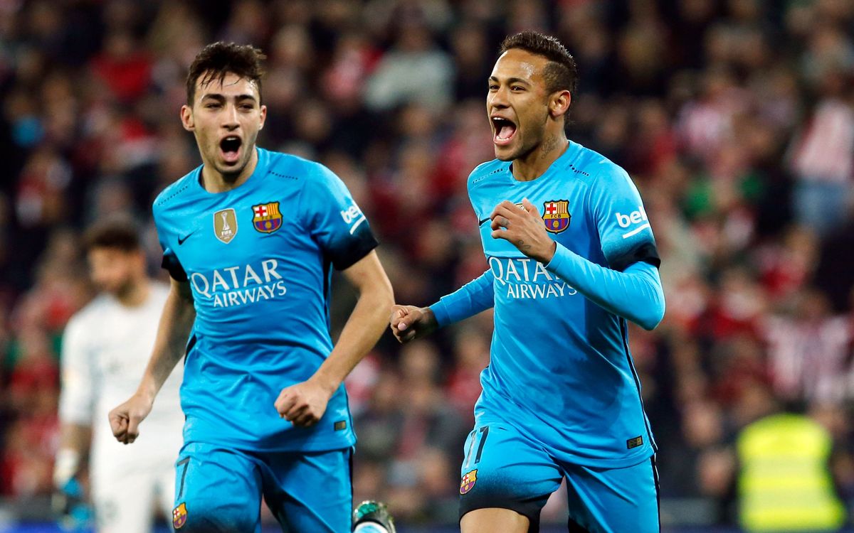 Athletic Club - FC Barcelone: Le Barça prend l'avantage (1-2)