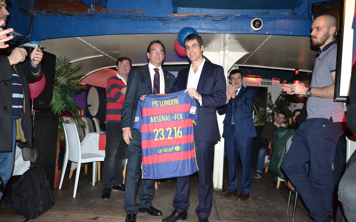 London is Barça territory