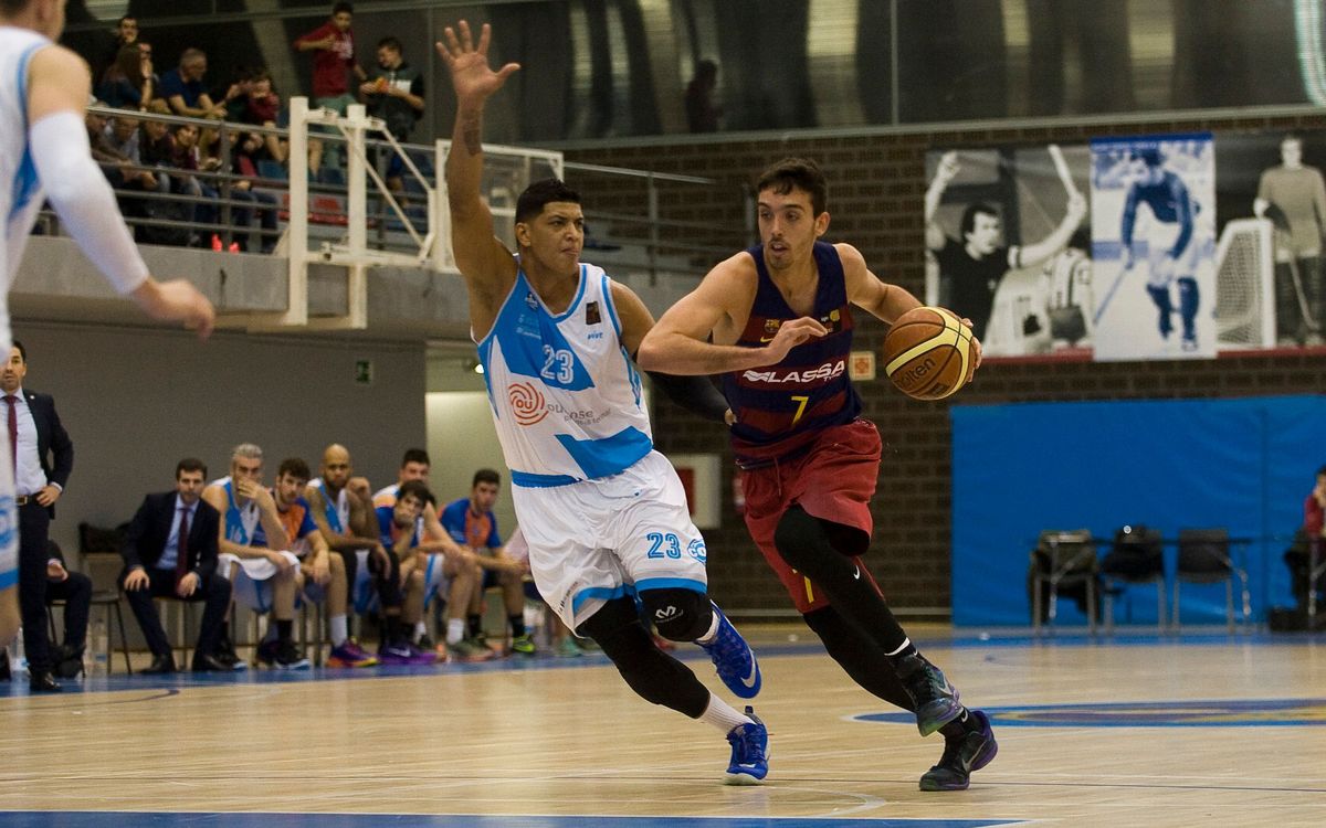 FC Barcelona Lassa B - Club Ourense Baloncesto: Segunda victoria en casa (82-72)