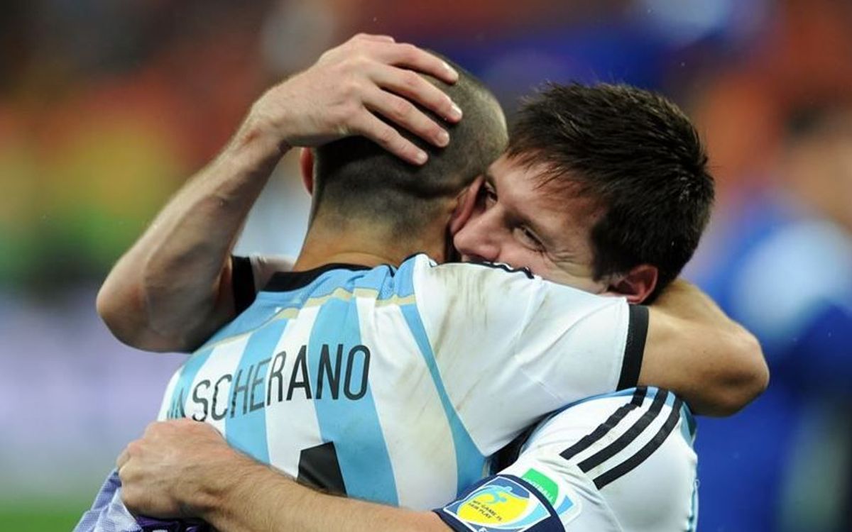 Leo Messi i Mascherano, convocats amb l’Argentina
