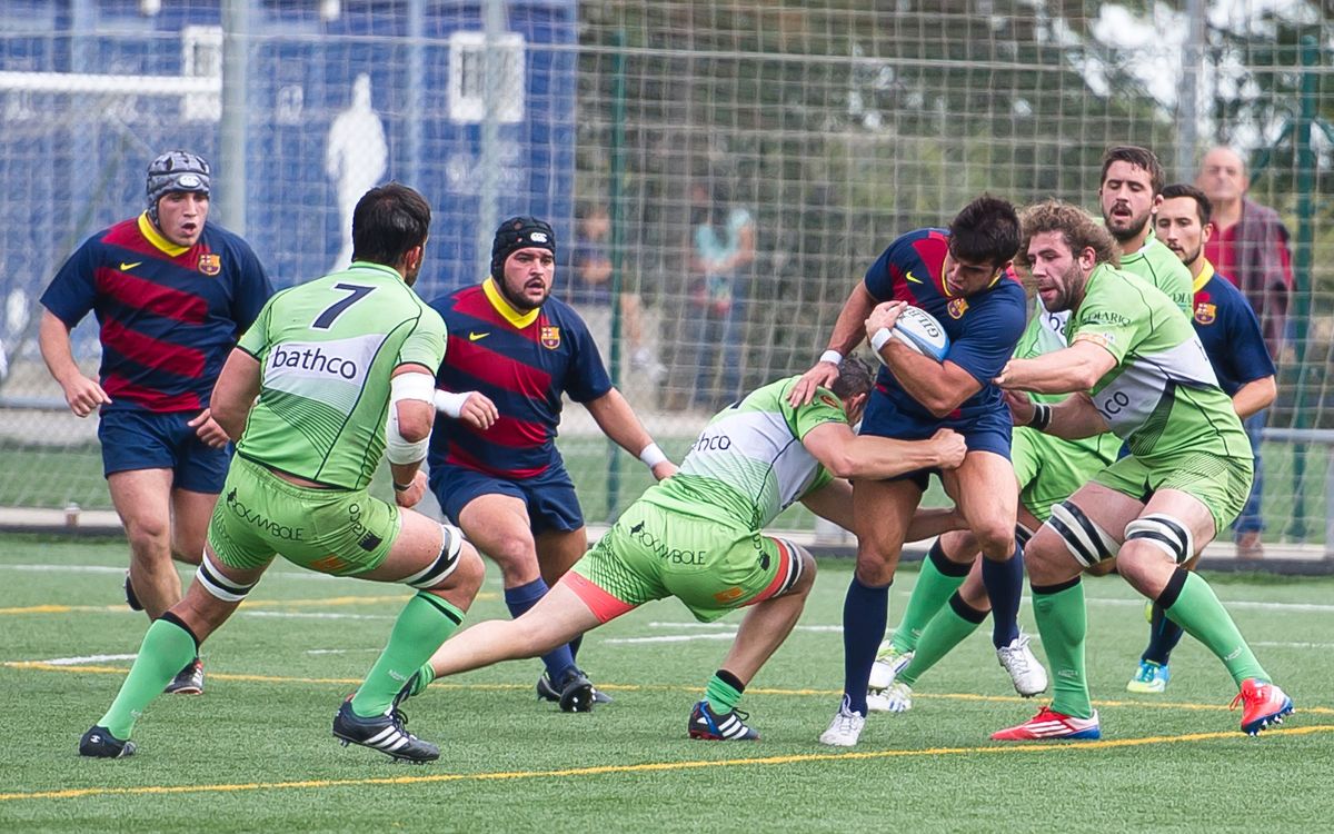 FC Barcelona 40 – Getxo Artea 20: Una nova victòria per als nois del rugbi