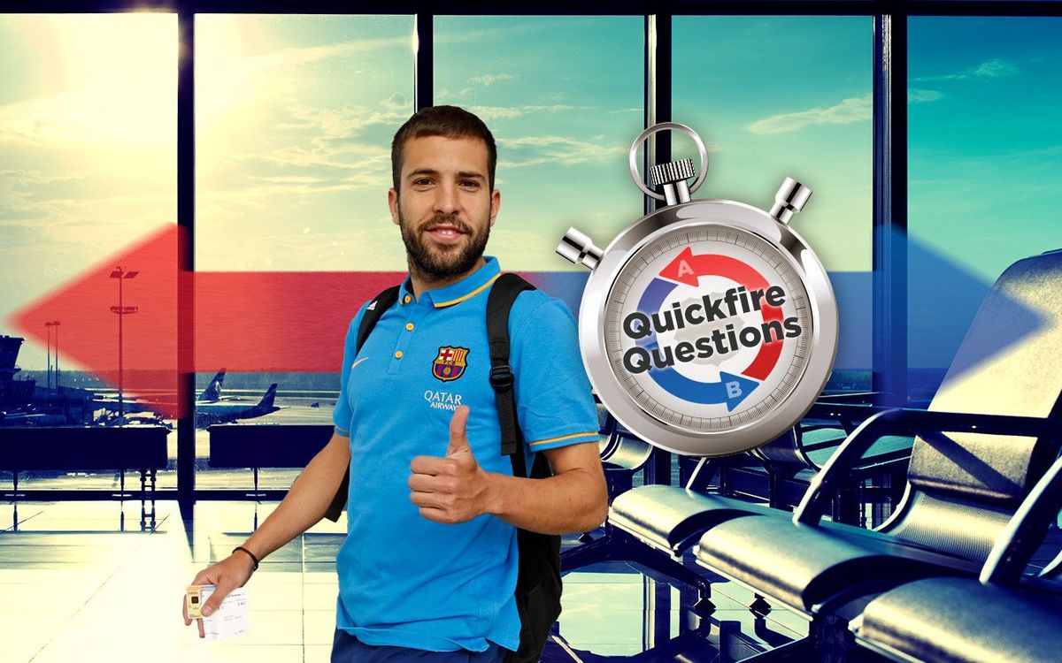 Què seria Jordi Alba si no fos futbolista?