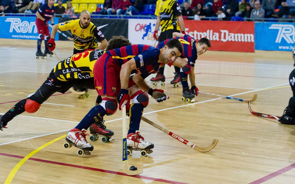 Cuatro partidos de vital importancia para el Barça de hockey antes de cerrar un 2015 extraordinario