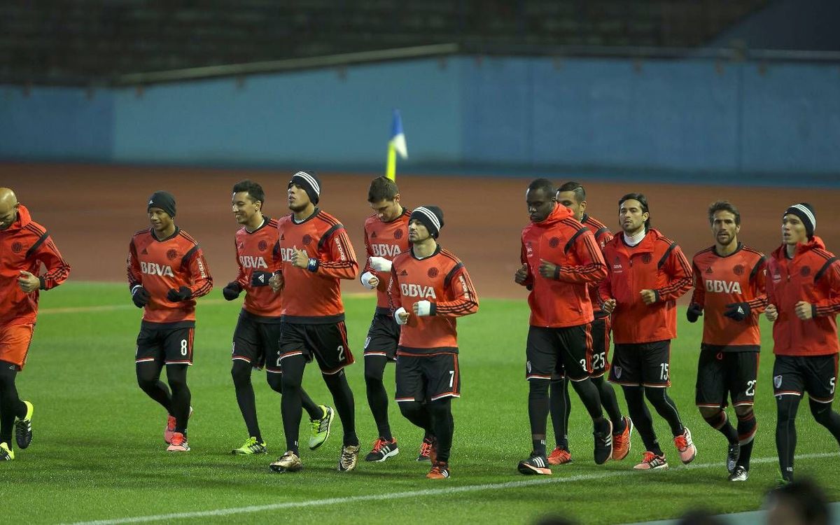 El River Plate prepara la final contra el Barça
