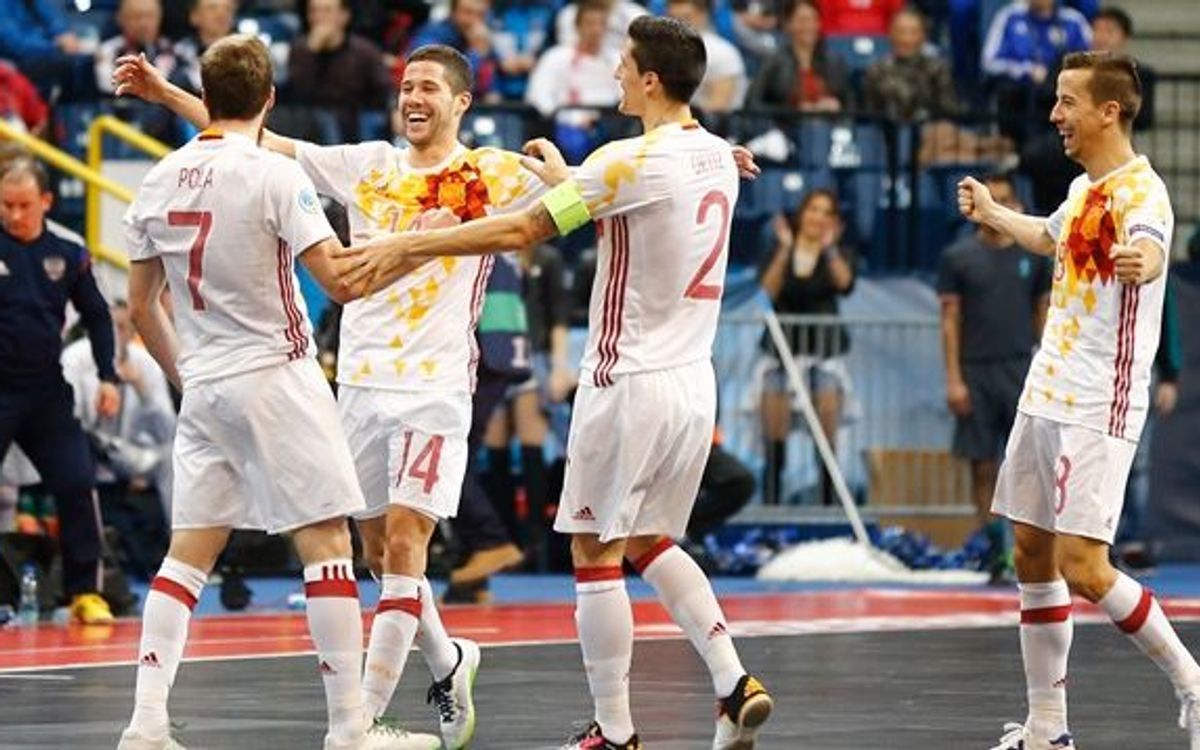L’Espanya de Paco Sedano i Lin es proclama campiona d’Europa de futbol sala