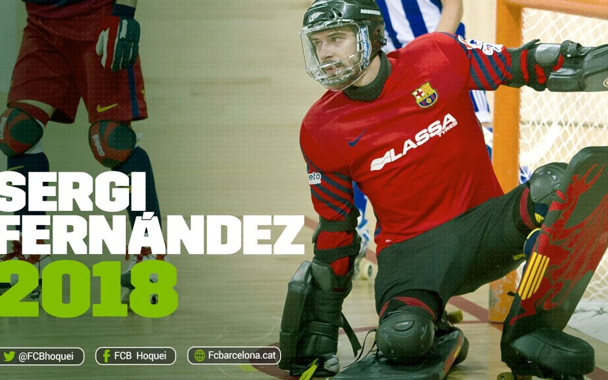 Sergi Fernández seguirá en el Barça Lassa hasta 2018