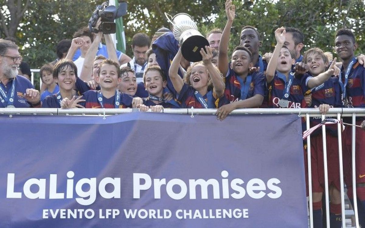 El Infantil B se proclama campeón del torneo Laliga Promises