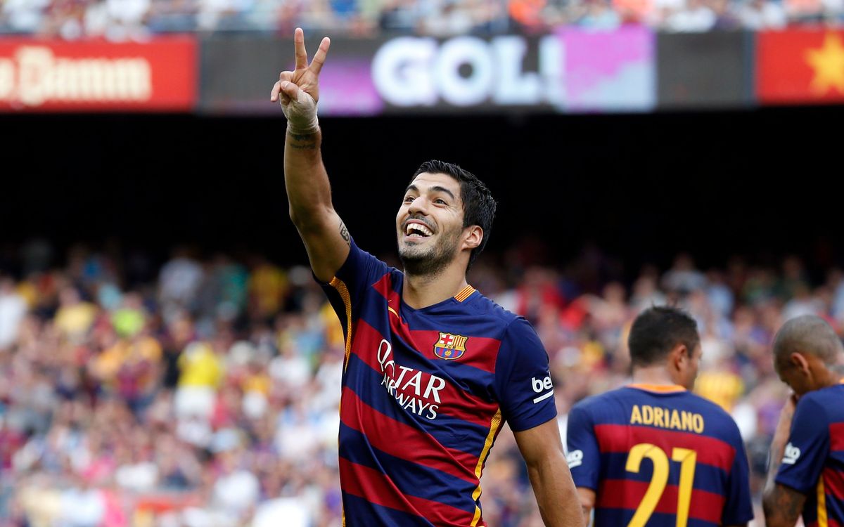 Luis Suárez ha marcat sis doblets i un ‘hat-trick’ en 52 partits com a blaugrana