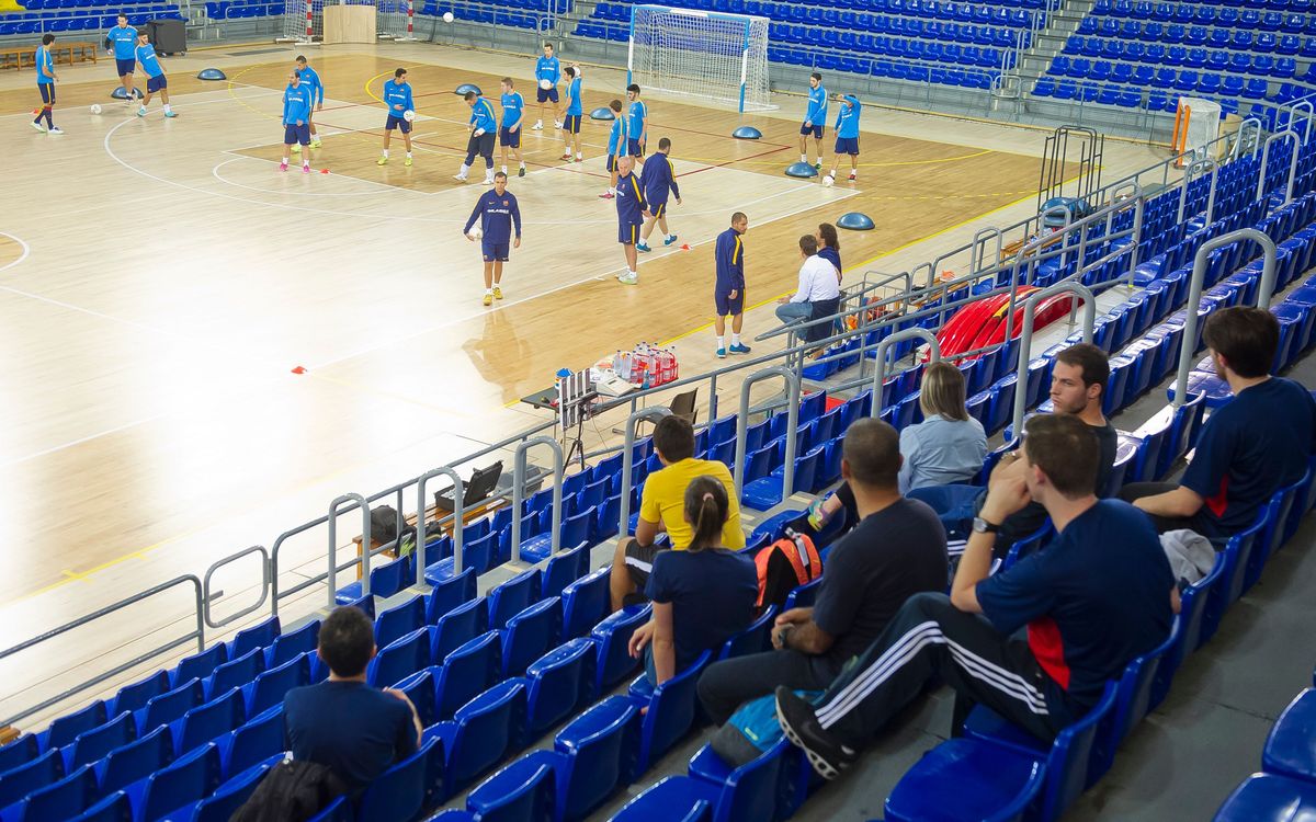 Entrenadores brasileños aprenden con el Barça Lassa