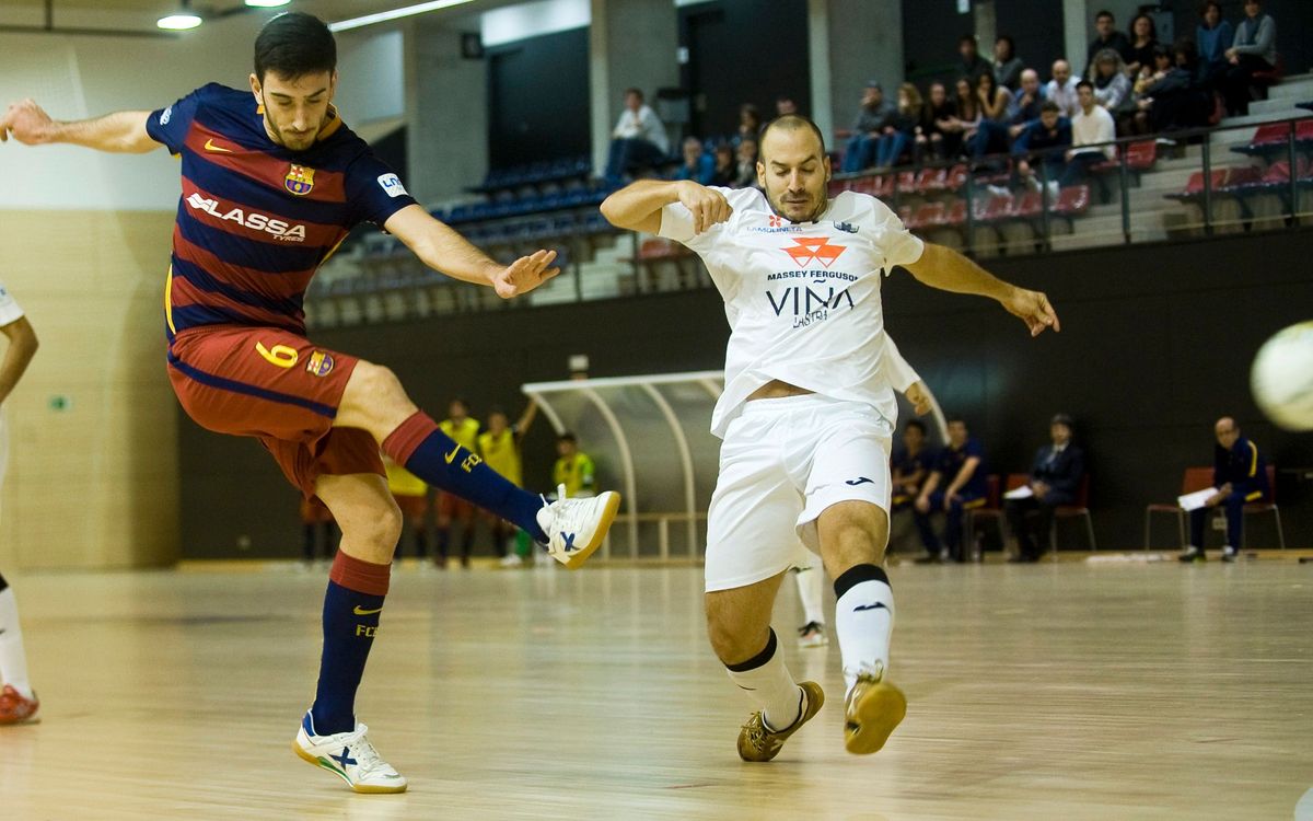 FC Barcelona – FS Valdepeñas: El Barça B consolida la segunda posición