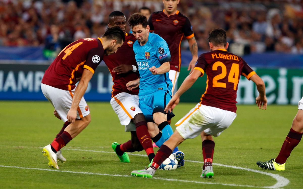 El ‘sabías que…’ del inicio europeo del Barça y de la Roma