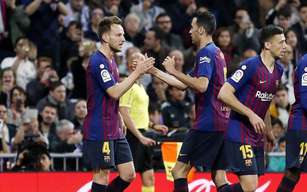Quarta victòria consecutiva al Bernabéu a la Lliga