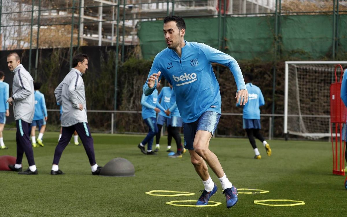 Gaze fixed on the Champions League