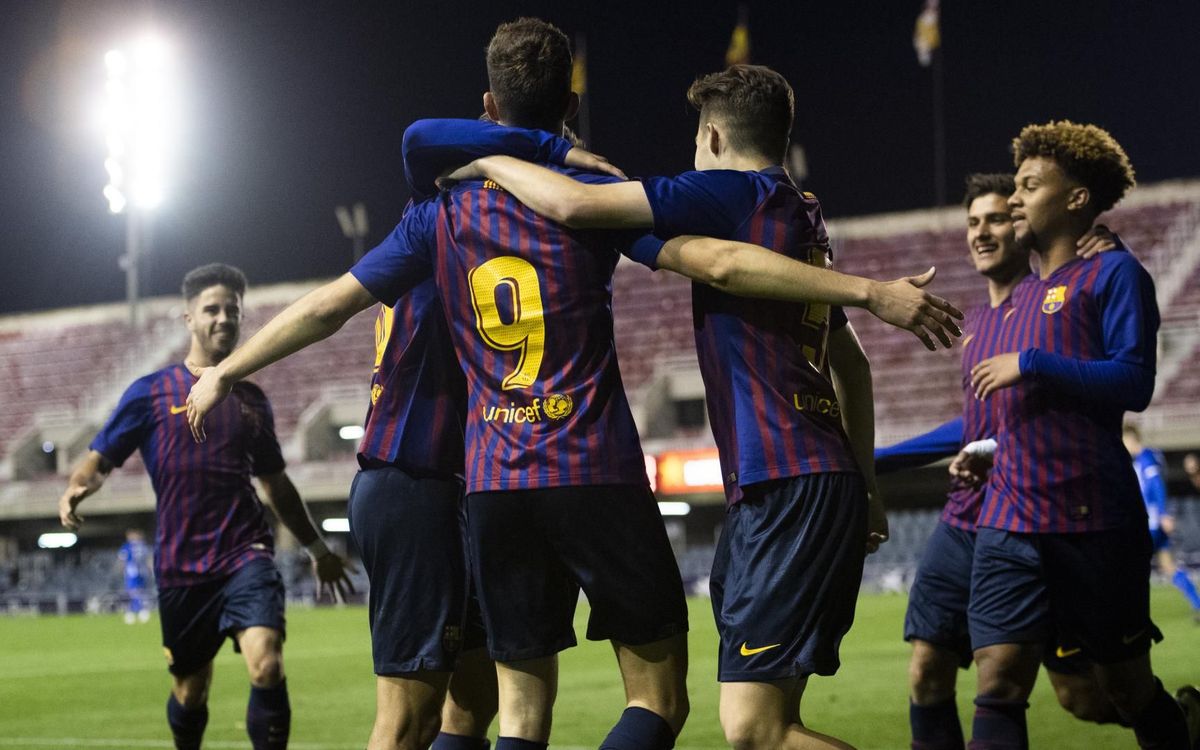 Juvenil A - Hertha BSC: Los cuartos ya esperan al Barça (3-0)