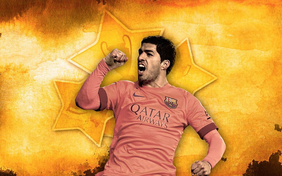 Vota el millor gol de Suárez 2014/2015 i guanya una pilota del Barça