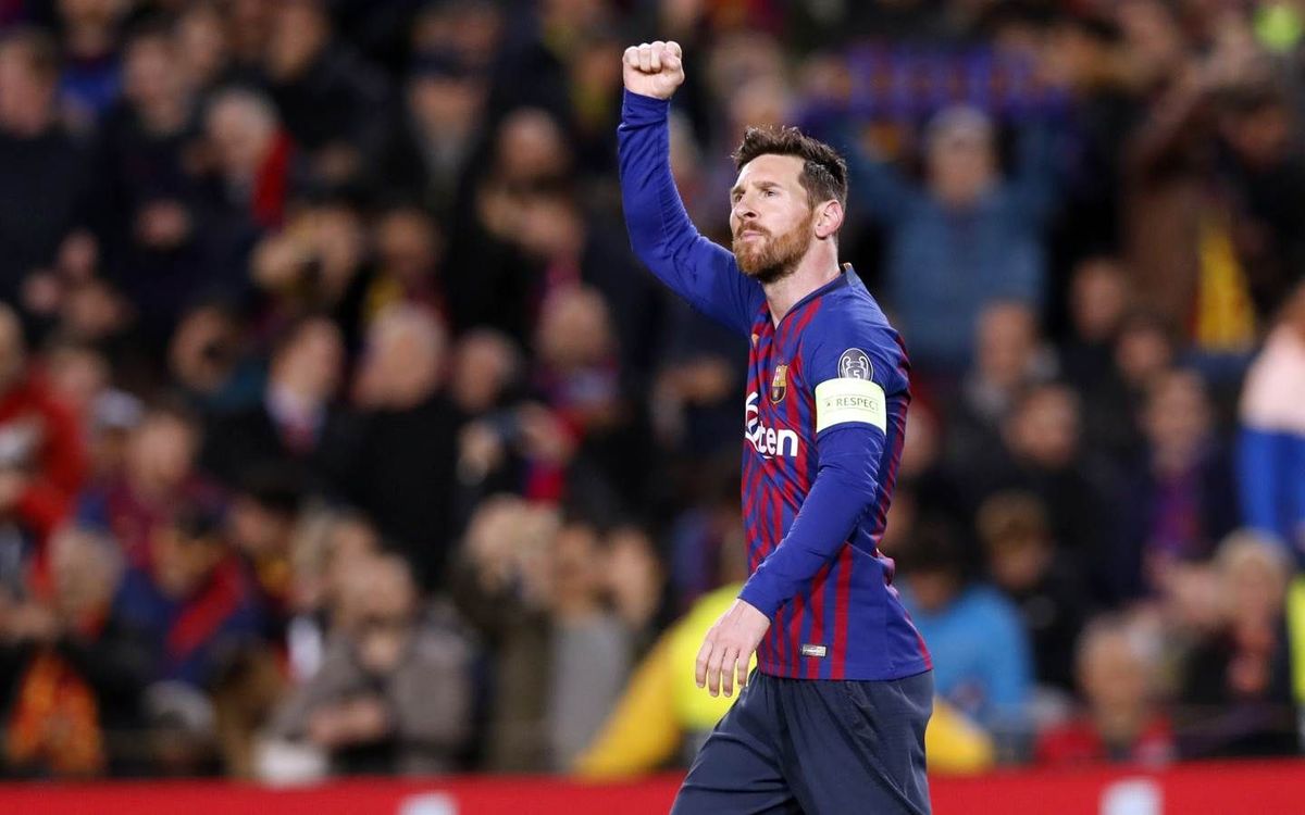 Messi makes 100th start as Barça captain