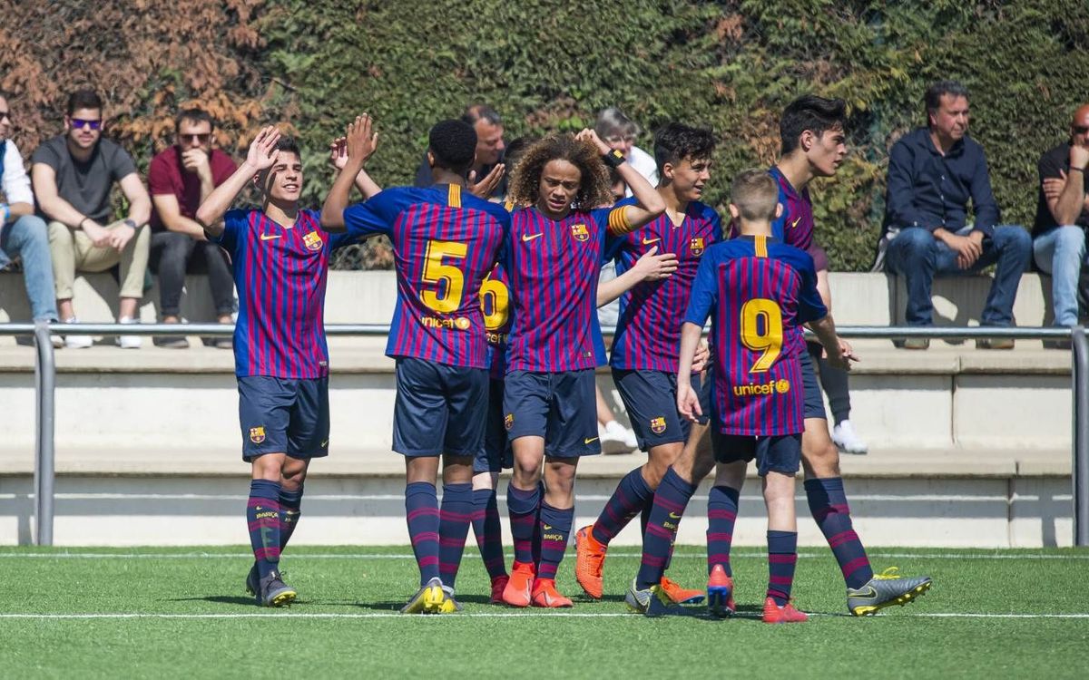Victoria de líder del Cadete A