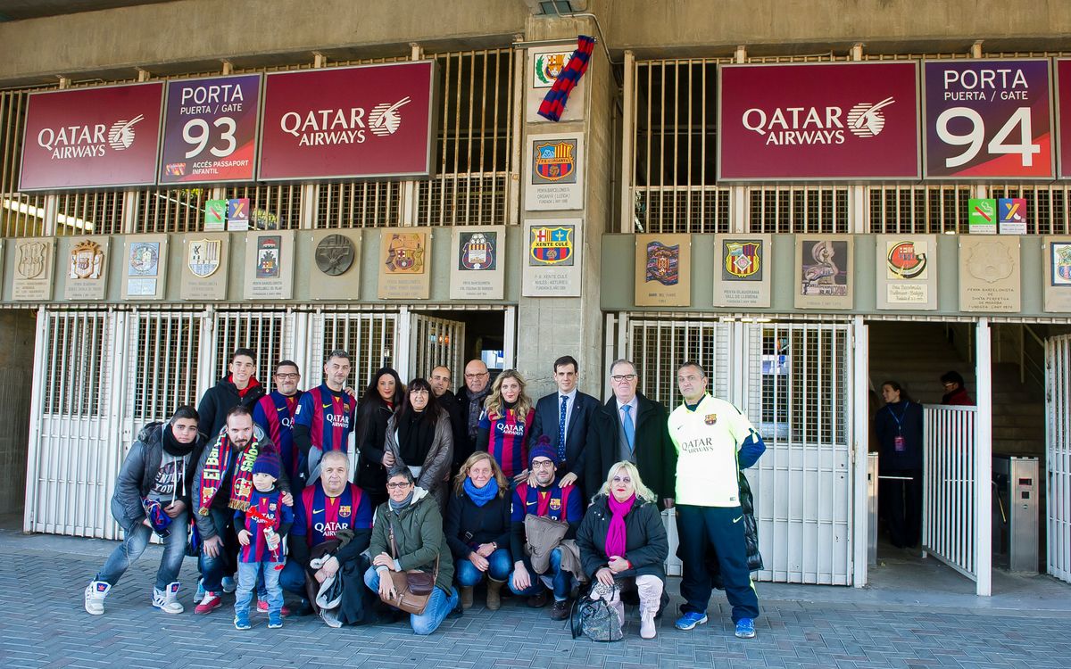 Actes penyístics abans del derbi