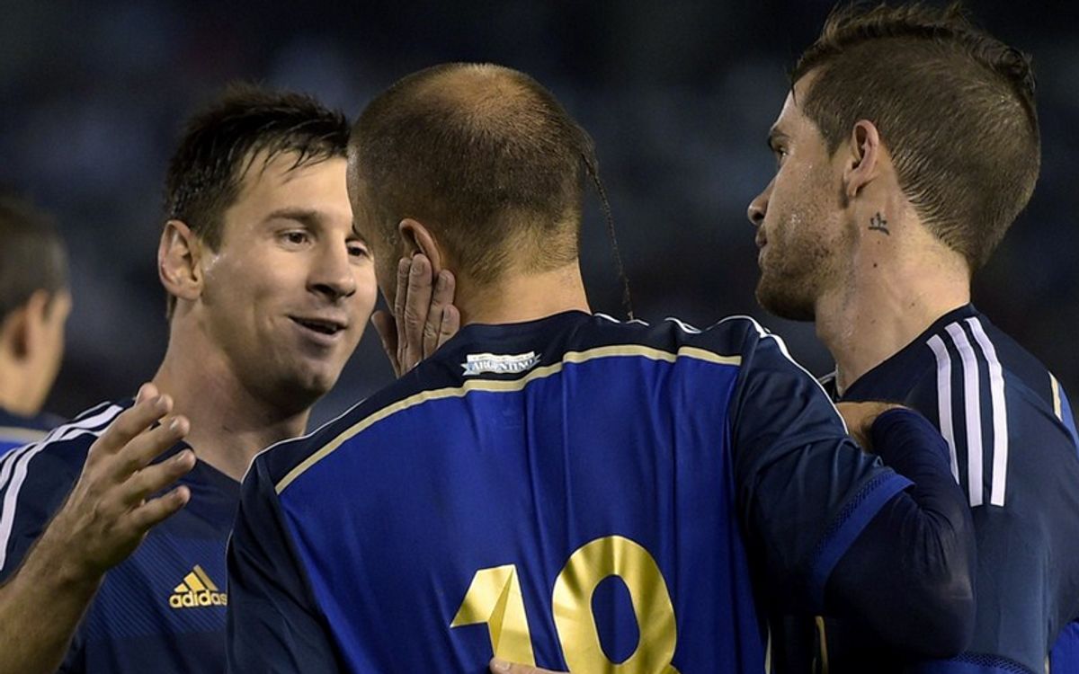 アルゼンチンとチリが親善試合に勝利