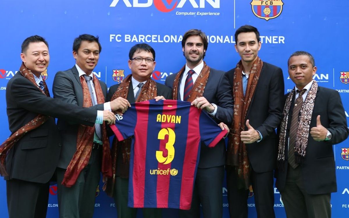Advan, nou patrocinador del FC Barcelona a Indonèsia