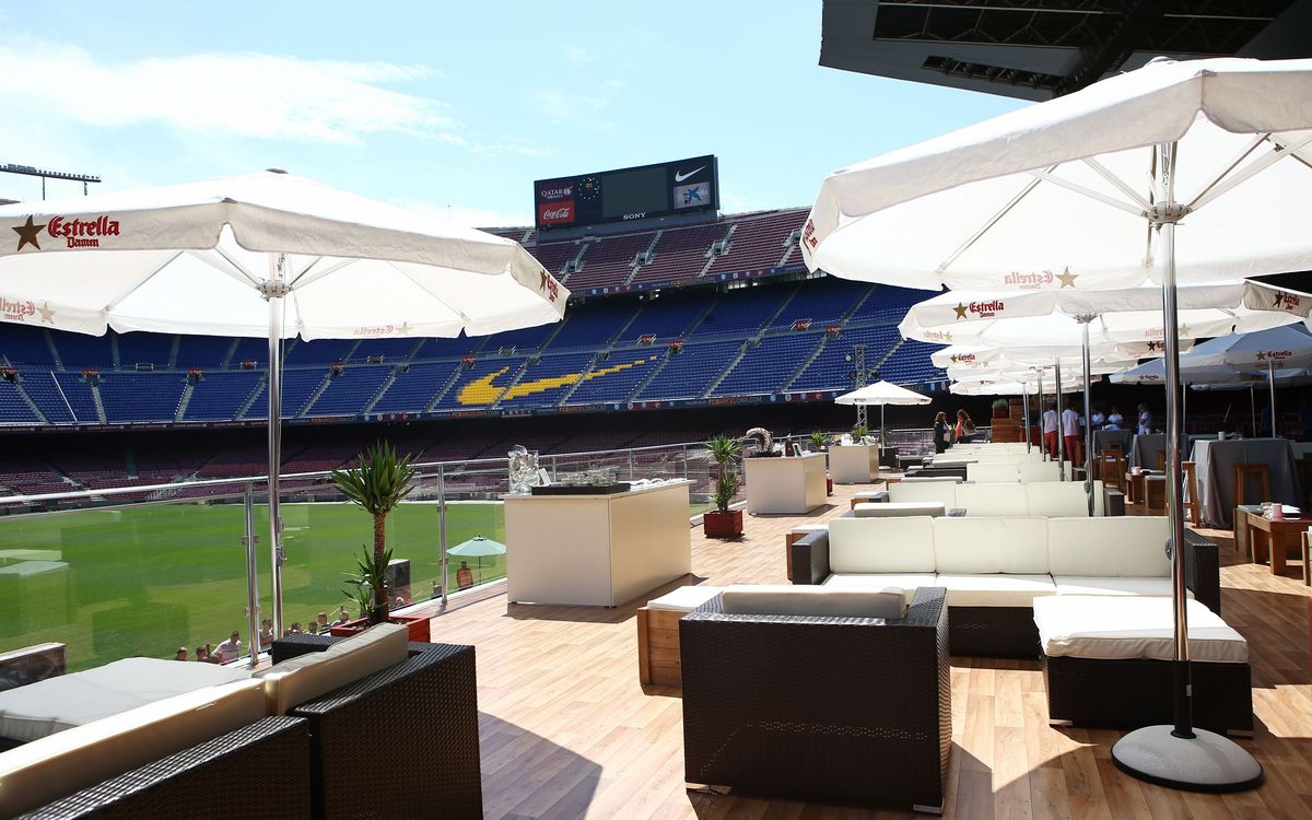 Estreno del Camp Nou Lounge, una nueva manera de saborear el Barça