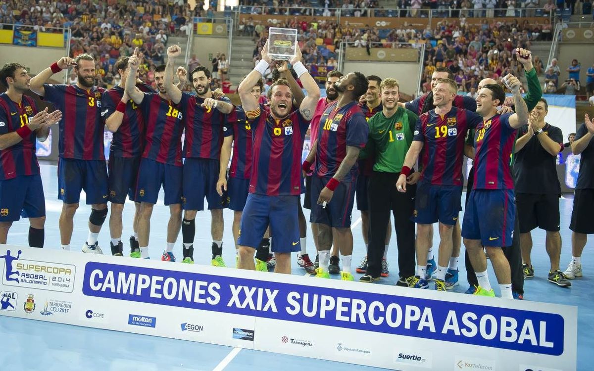 Decimoséptima Supercopa Asobal del FC Barcelona