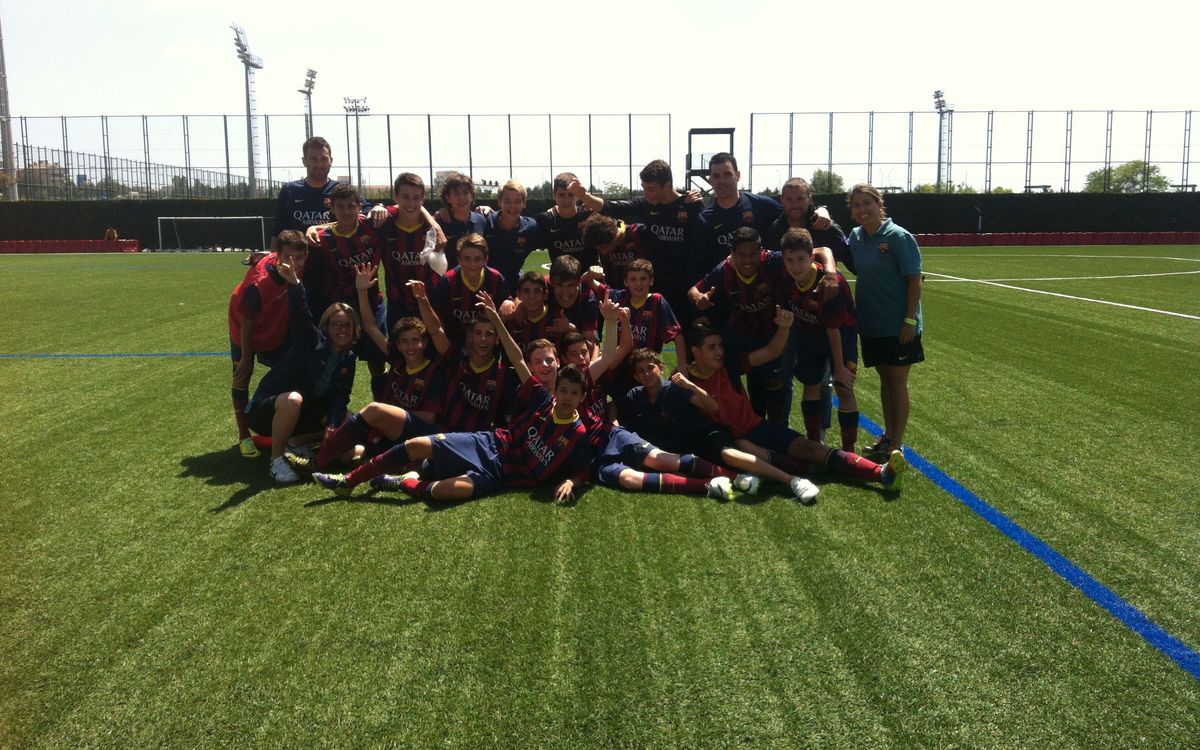 El Infantil A y el Cadete B se proclaman campeones de Liga