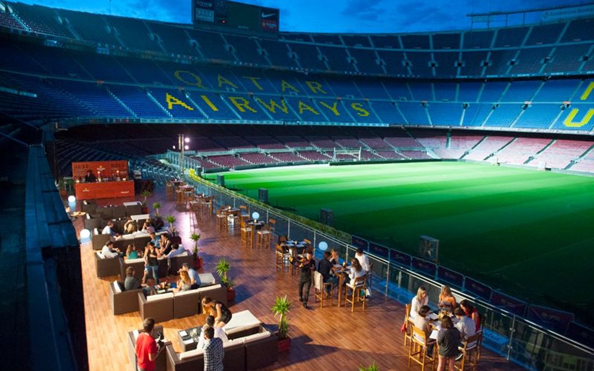 Gran acogida del Camp Nou Lounge durante las noches