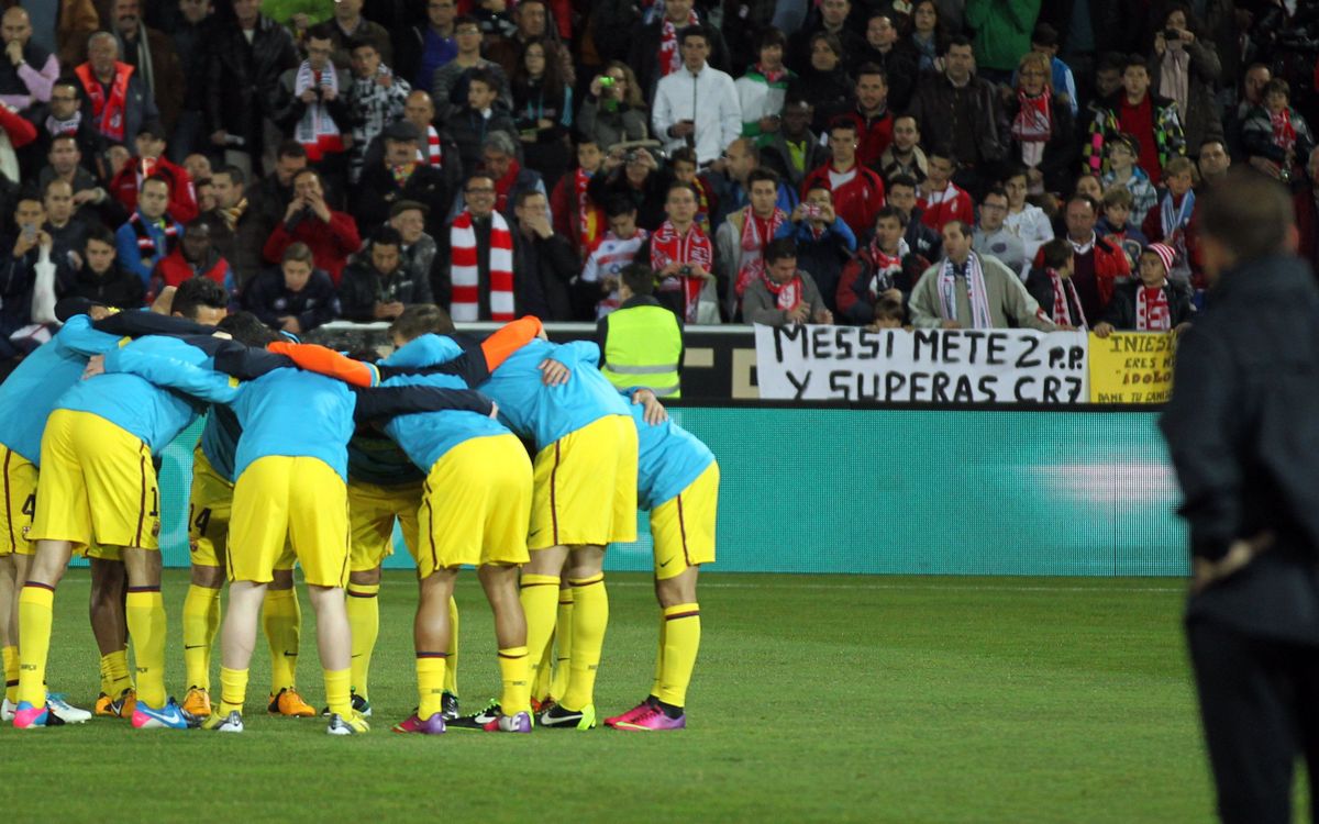 El Barça en Granada, en tres momentos en la historia de la Liga