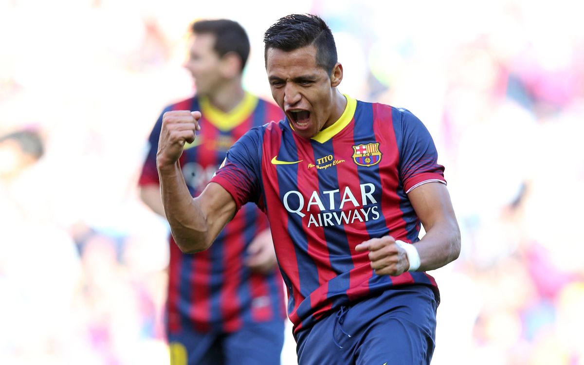 Alexis Sánchez recupera el gol