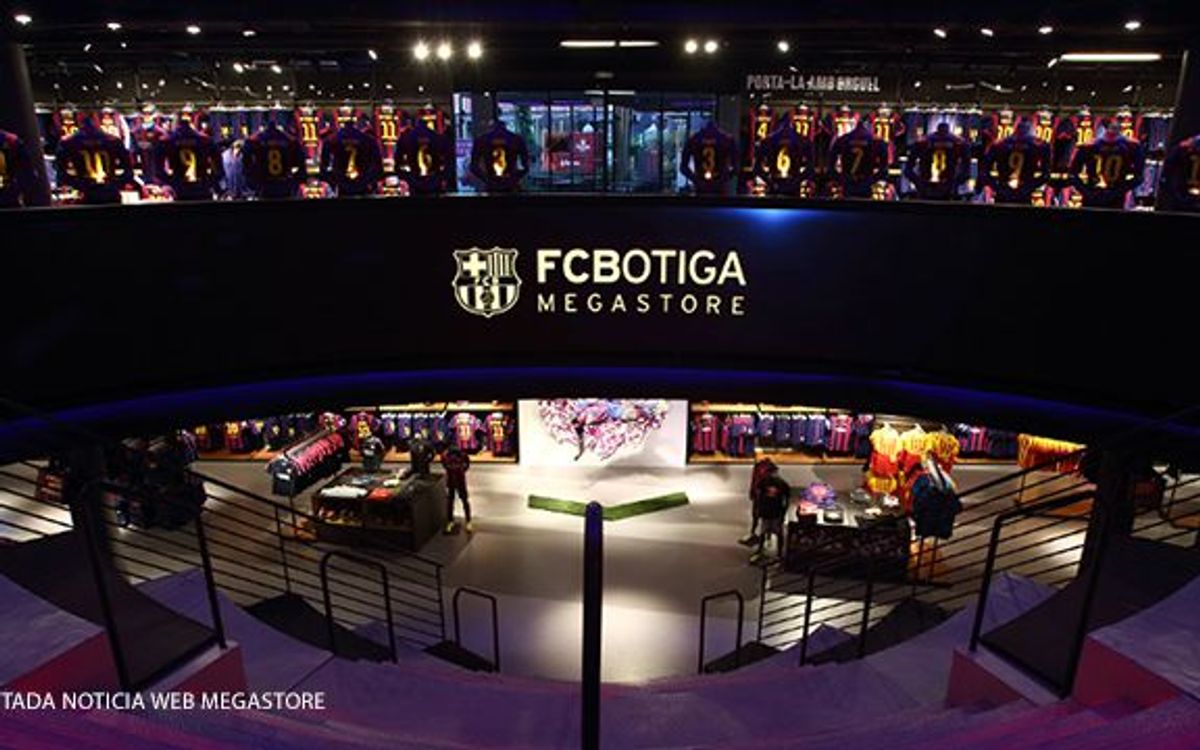 La FCBotiga Megastore del Camp Nou ofrece promociones exclusivas durante el mes de agosto