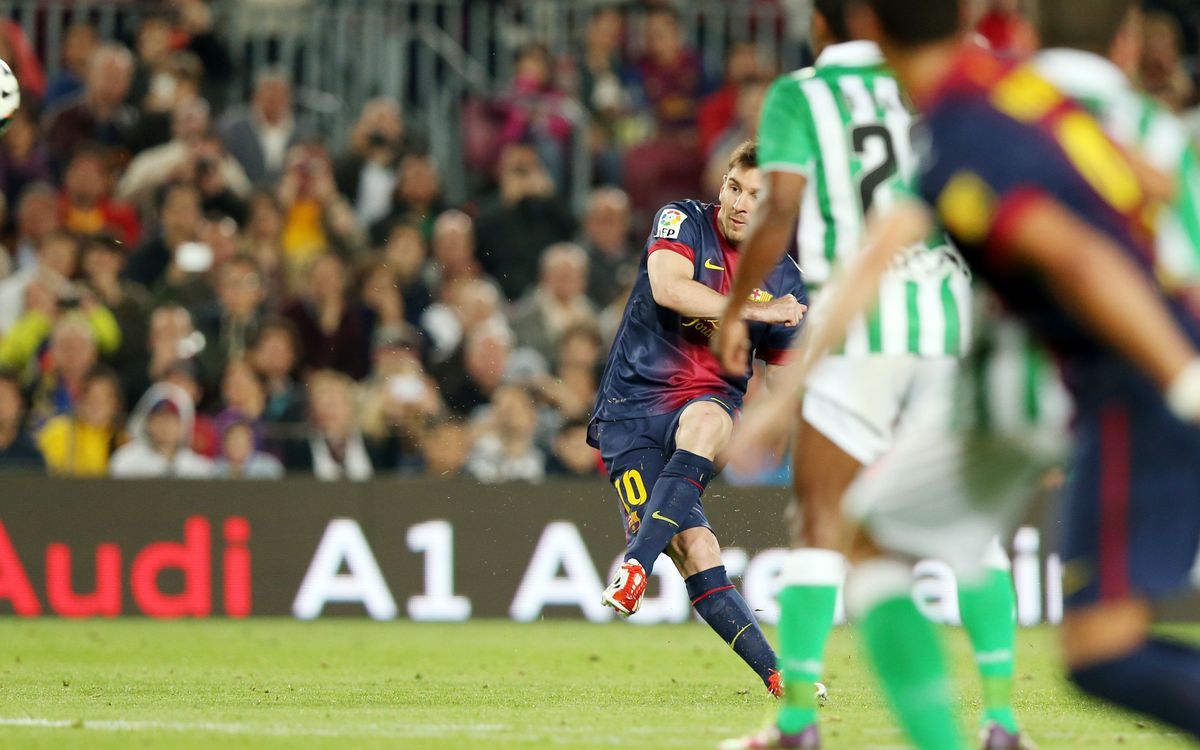 Los Barça-Betis, una garantía de goles