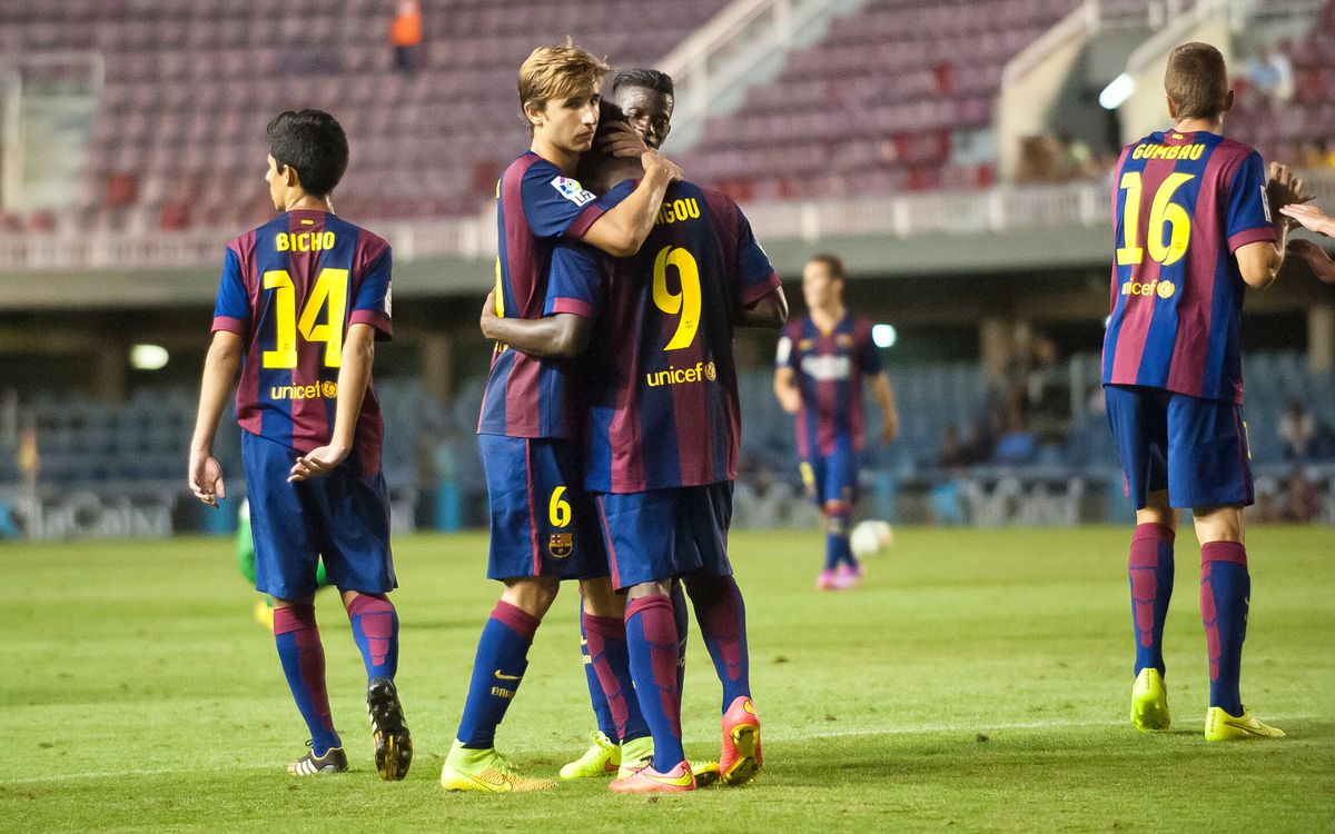 Barça B-CE Sabadell: Estrena al Miniestadi amb remuntada (3-1)