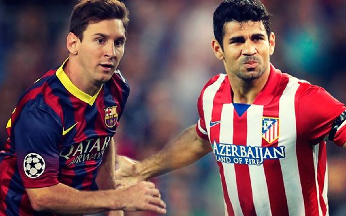 Leo Messi - Diego Costa, duelo de titanes