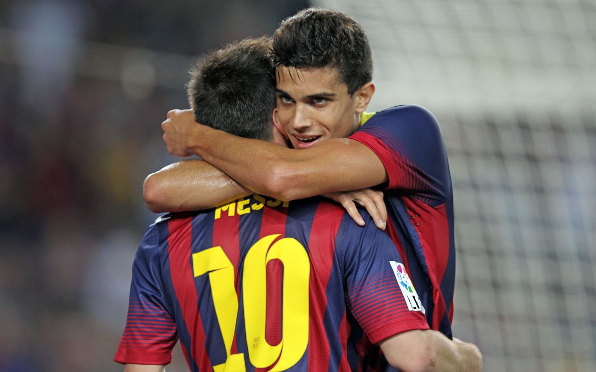 Cuatro titularidades consecutivas para Marc Bartra