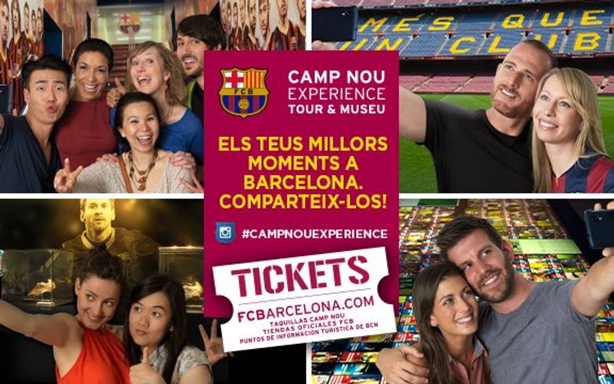 El Camp Nou Experience se convierte en un epicentro turístico de Barcelona