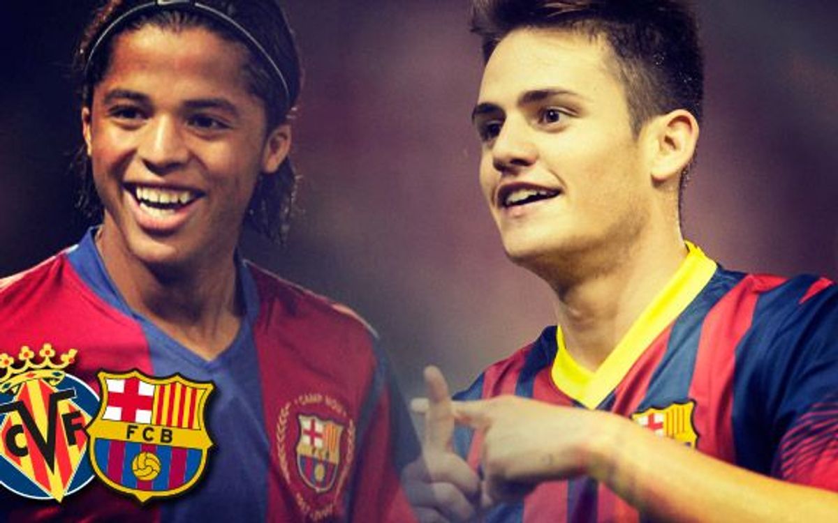 Giovani dos Santos i Joan Román, el segell blaugrana al Vila-real