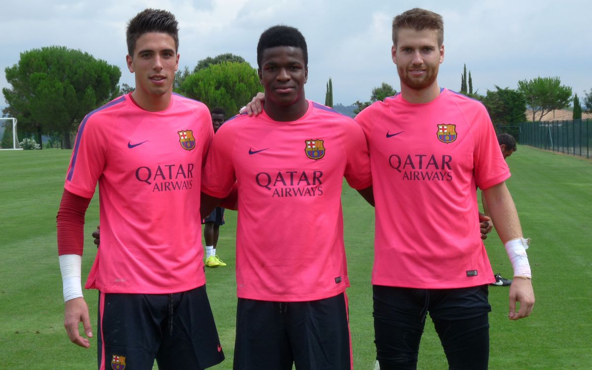 La nueva portería del Barça B
