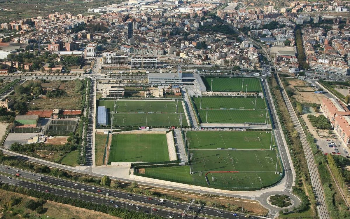 La Ciudad Deportiva desde el aire