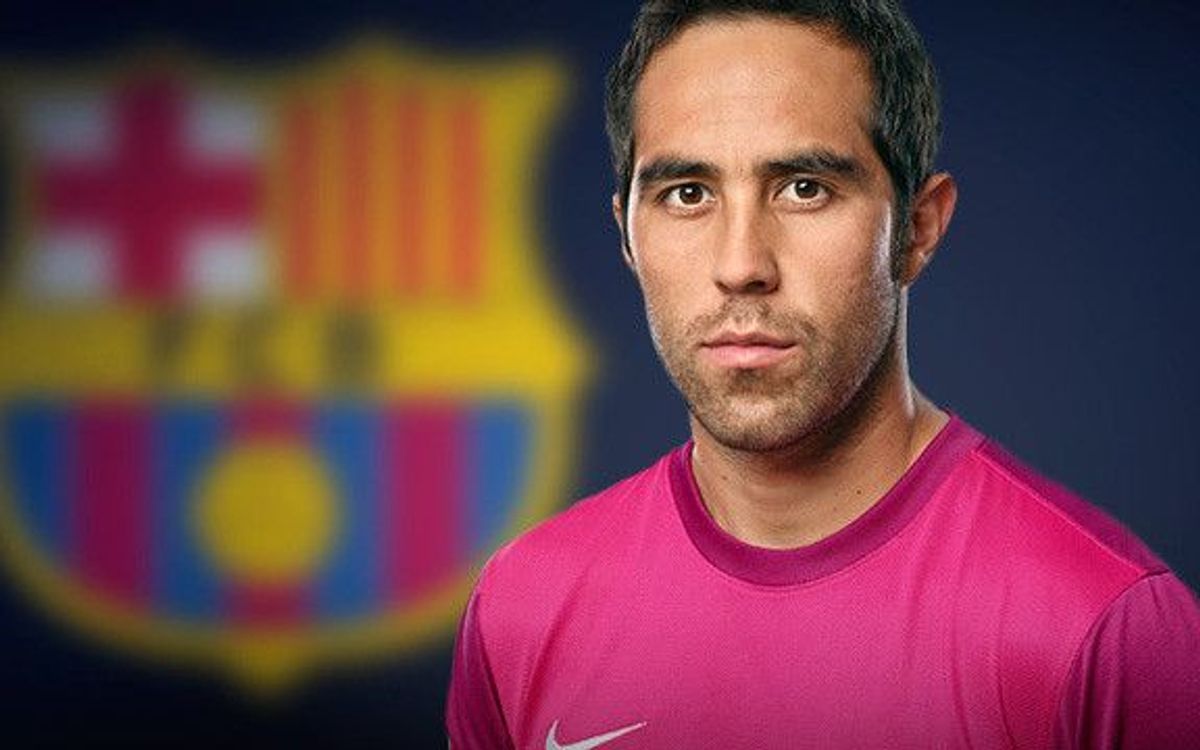 DIRECTE – Presentació de Claudio Bravo com a jugador del Barça
