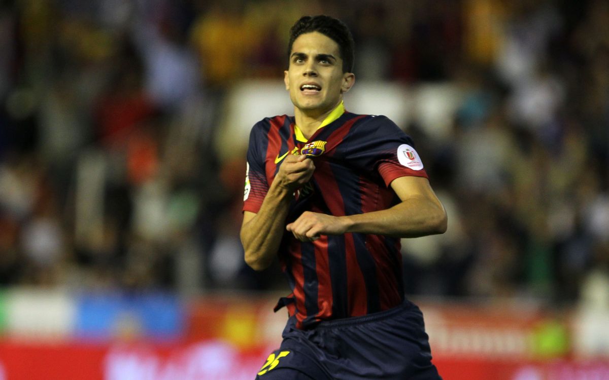 Cincuentenario agridulce de Marc Bartra con el primer equipo